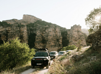 Land Rover Defender Uşak Yollarında