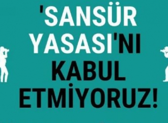 Sansür Yasasına Hayır!